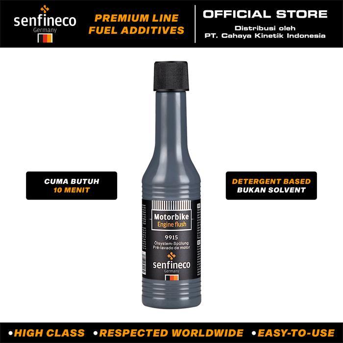 Senfineco 9915 - Motorbike Engine Flush - Engine Flush Motor - Made in Germany
