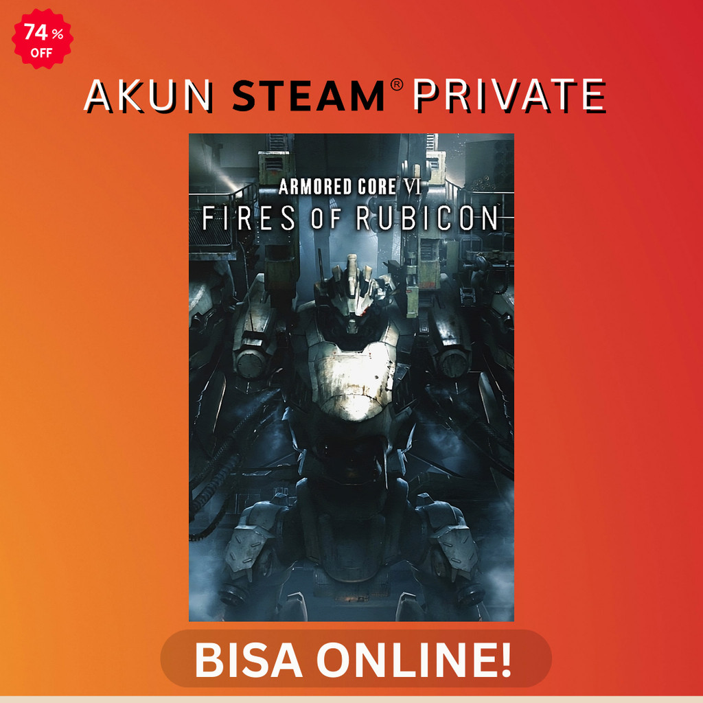 Armored Core VI Fires of Rubicon - Steam PC Original - Akun Private Online