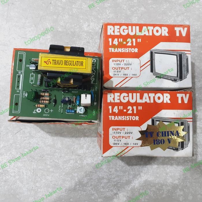 GACUN TRAVO REGULATOR TV TRANSISTOR 14" 21"
