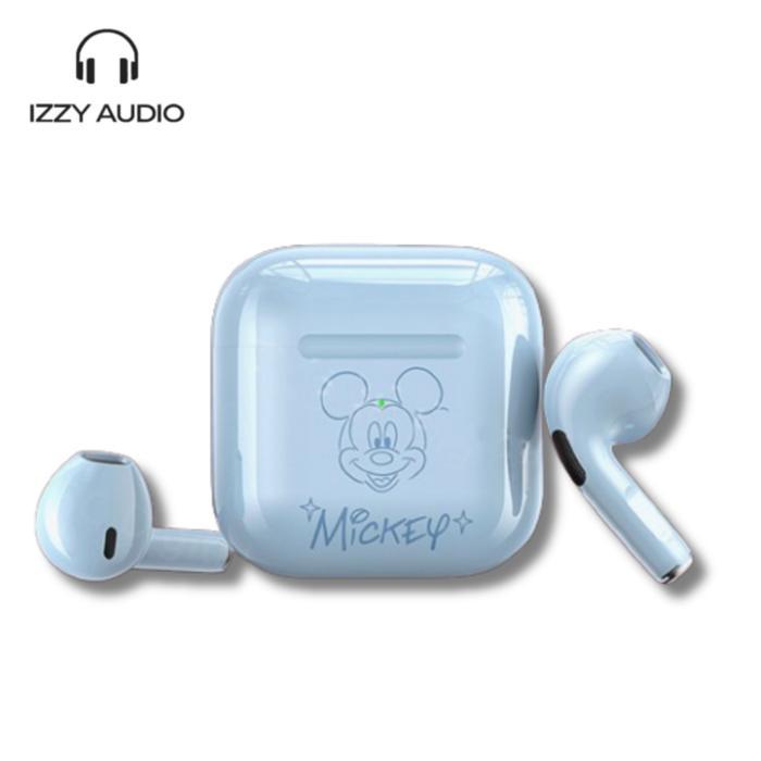 Disney TWS Headset Bluetooth 5.3 Earphone Wireless Pro4 Original 100% Headphones Earbuds Bass