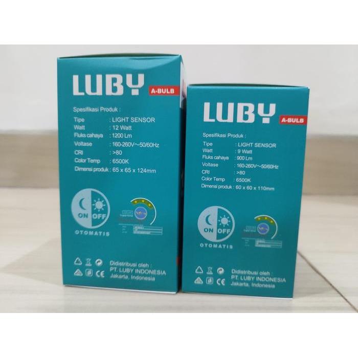Bohlam Lampu Led Luby Light Sensor 9Watt 12Watt Watt Sni Photo Cell Sensor Cahaya