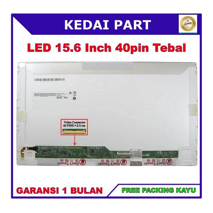 LCD LED Lenovo Thinkpad T510 T530 T530I T530S L540 15.6 40 Tebal