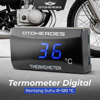 Termometer Digital Pengukur Suhu Air Radiator Mesin Motor - Lc135