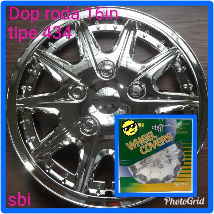 WHEELDOP TRUK/ DOP RODA CHROME RING 16 INCH TUTUP VELG RODA