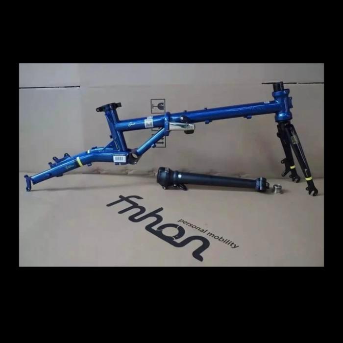 Frame Sepeda Fnhon Gust V Brake Black Gold Blue Red Green Silver