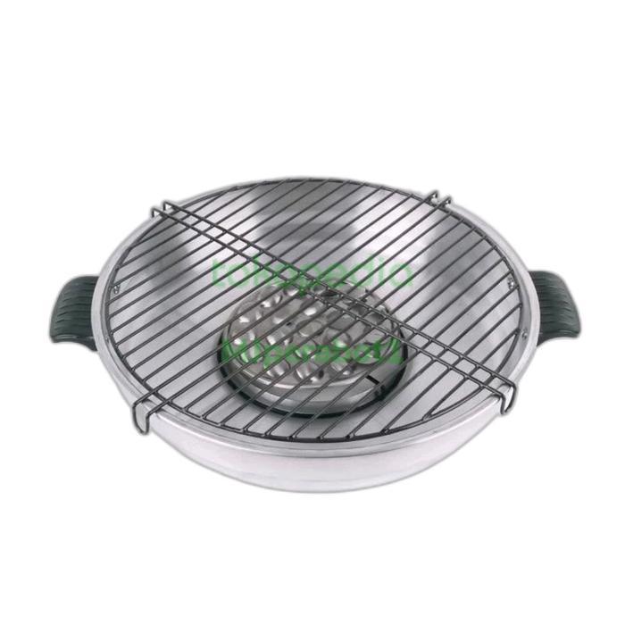 Fancy Grill MASPION PIFG-33/ Panci Pemanggang/ Panggangan Ikan/ Sate