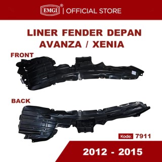 EMGI - Liner Fender Spakbor Depan Avanza Xenia 2012 - 2015