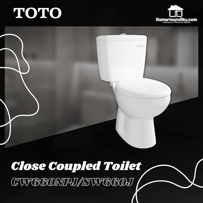 TOTO Closet Duduk CW660NPJ