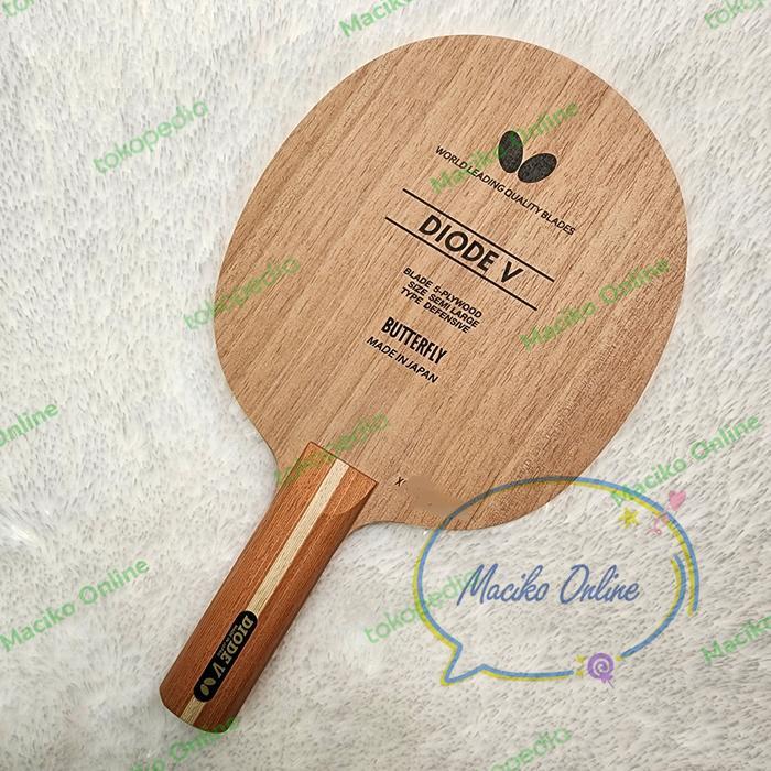 BUTTERFLY DIODE V ST ~ KAYU BET PINGPONG TENIS MEJA BUTTERFLY DIODE V