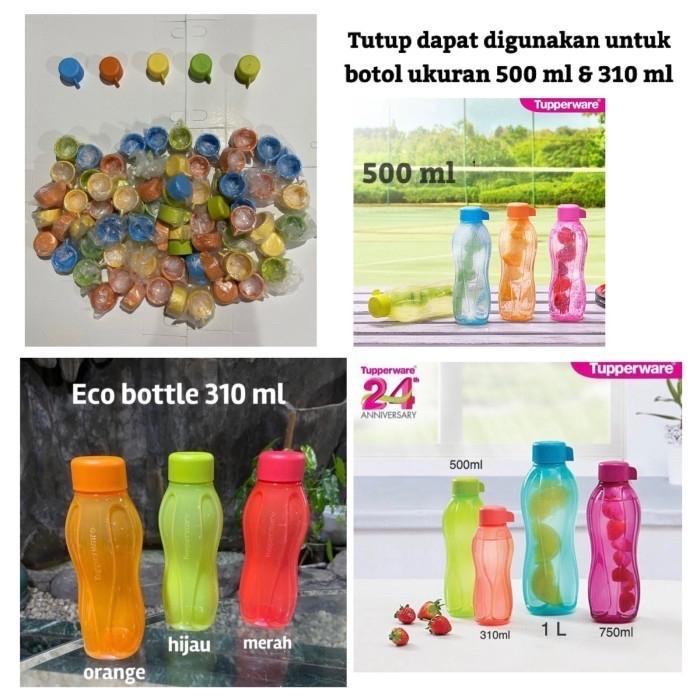 Tupperware Tutup Eco botol ukuran 500ml