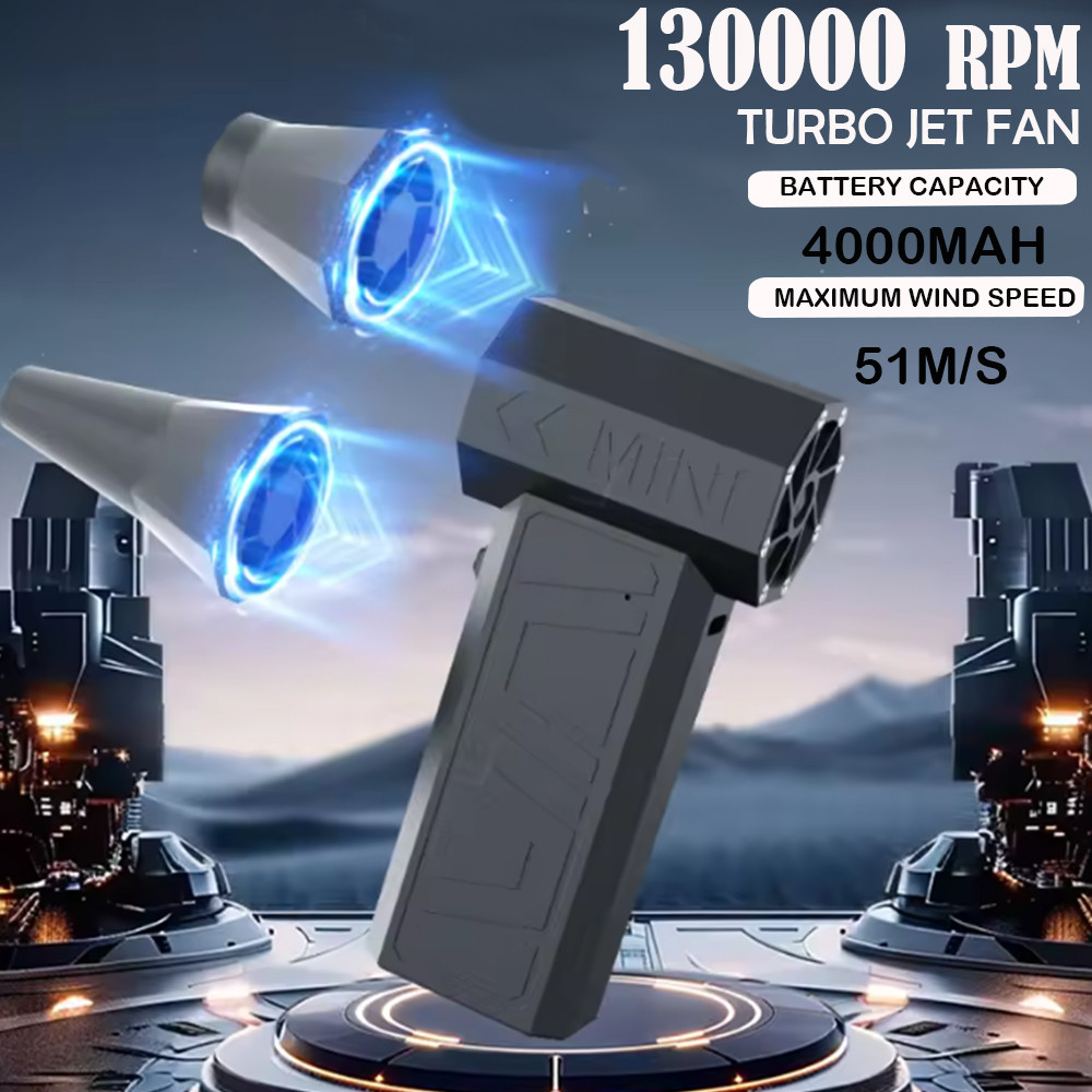 JANGKLIFE Turbo Fan 130000RPM Brushless Vacuum Cleaner for Computer/Keyboard/Home/Automobile Dust