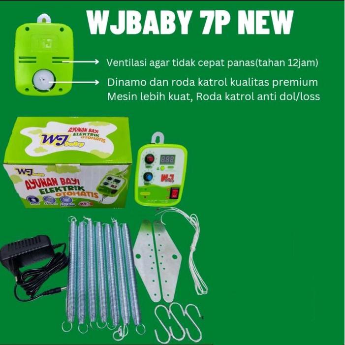 ayunan elektrik bayi ayunan listrik bayi wj 7 per