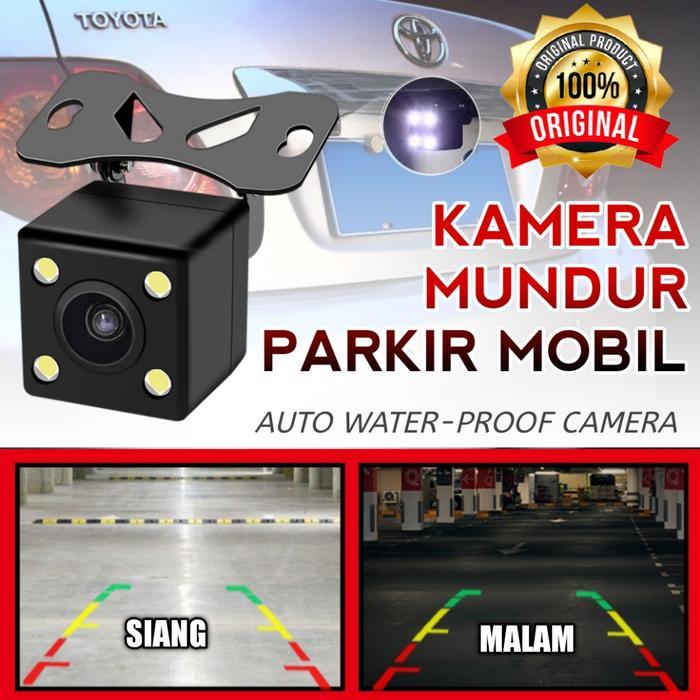 Set Auto Water-Proof Camera Kamera Belakang Mobil Parkir Mundur Universal Semua Jenis Mobil