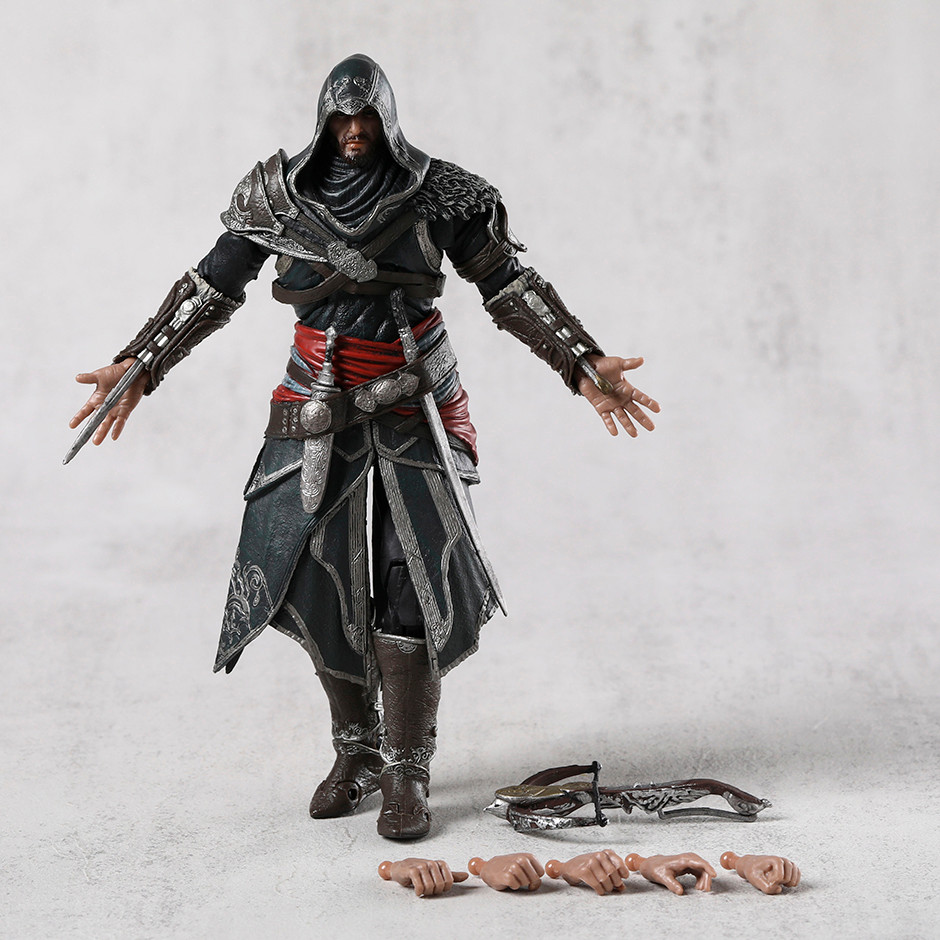 NECA Ultimate Ezio Auditore Action Figure Model PVC Toy Display Gift Collection Doll