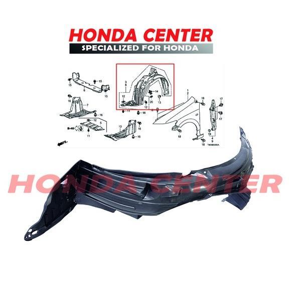 Ready Honda Center Inner Fender Depan Kiri Kanan untuk Honda City GM2 2009 2010 2011