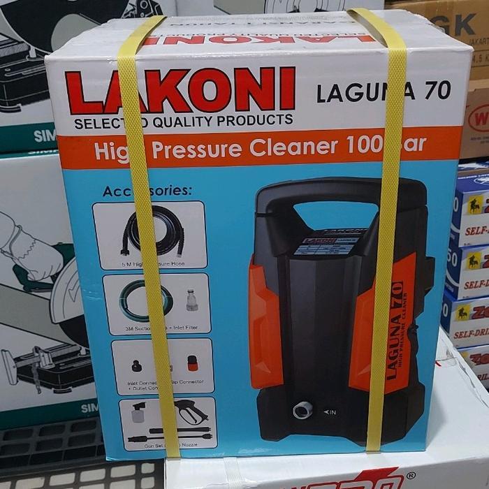 Mesin Steam Cuci Mobil & Motor Jet Cleaner Lakoni Laguna 70 / Laguna 110X
