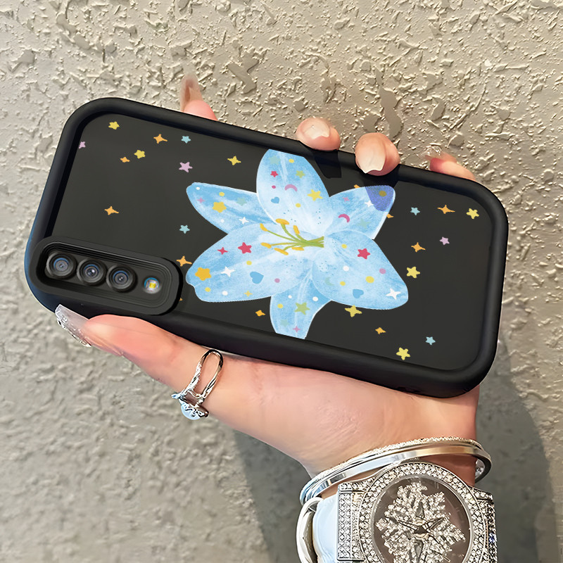 Casing Hp Samsung Galaxy A7 2018 Case Casing Sherlyn pola Kasus HP Tangga Langit Mewah Silikon Softc