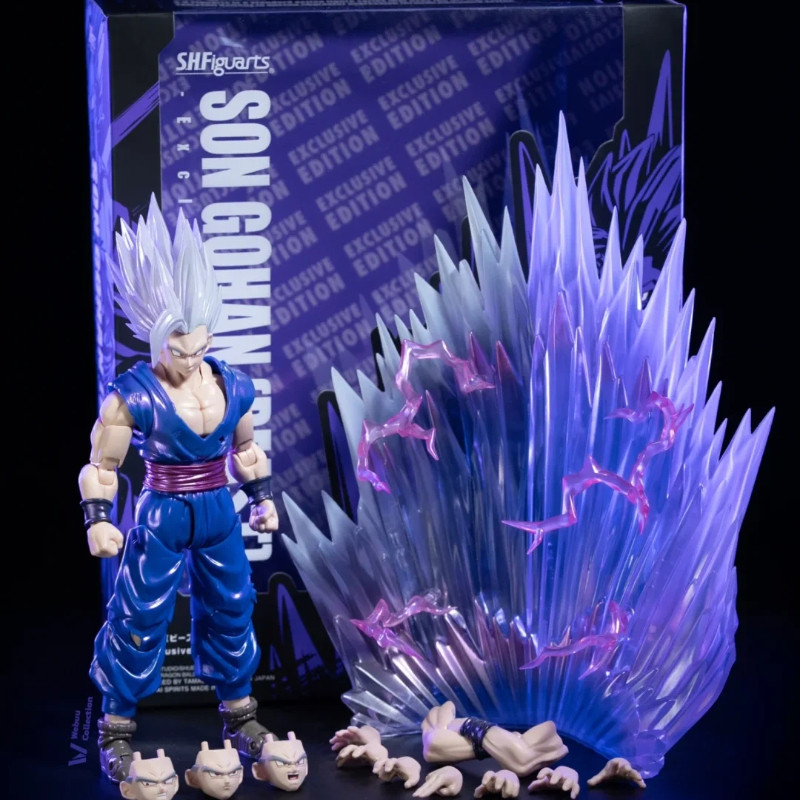 2025 SDCC S.H.Figuarts Shf Son Gohan Beast Exclusive Edition Dragon Ball Z Action Figures PVC Toy
