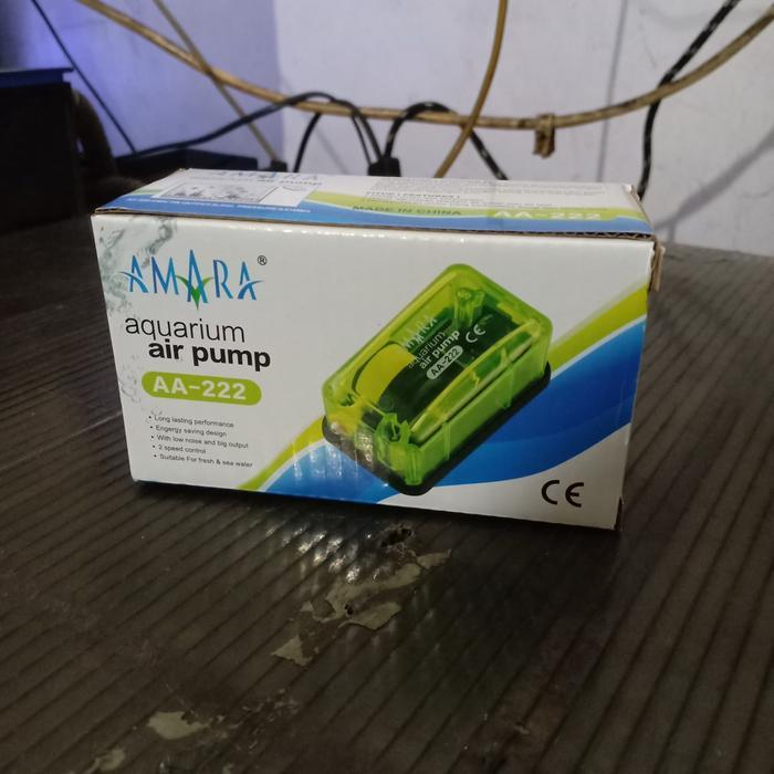 Gelembung Aquarium / Aerator Air Pump Aquarium Amara AA-222