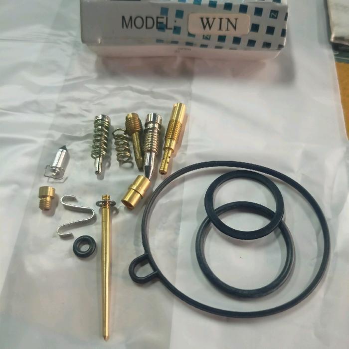 REPAIRKIT KARBURATOR HONDA WIN 100 JARUM SKEP MAIN JET PILOT JET JARUM PELAMPUNG KARBU WIN 100