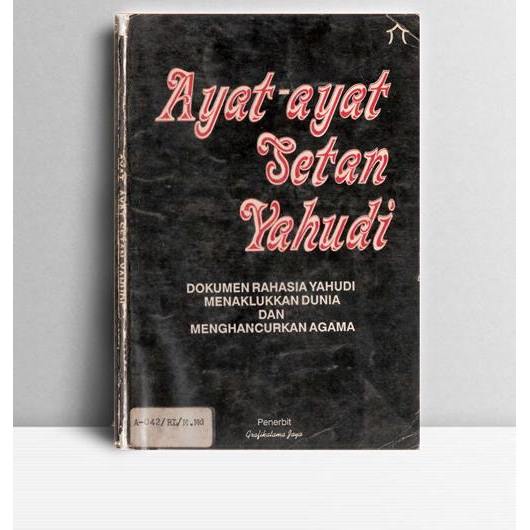 Ayat-Ayat Setan Yahudi. Suleiman. 1992. KT. GJ.