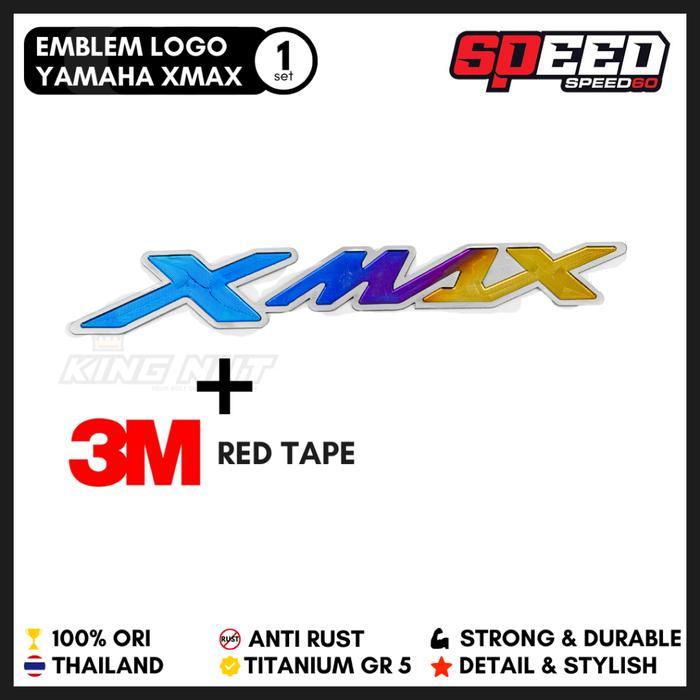 Probolt Titanium Emblem Logo Yamaha Xmax King Nut Grade 5