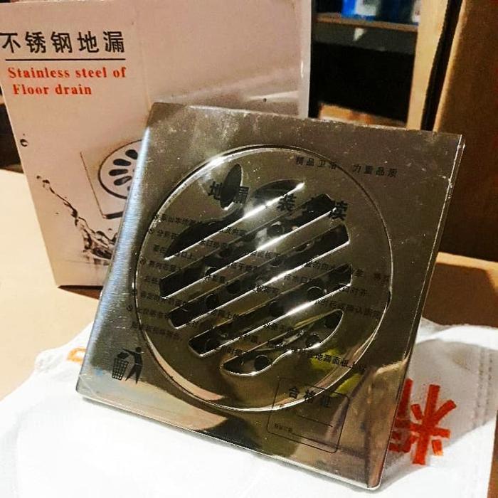 Floor Drain anti kecoa Stainless model apple