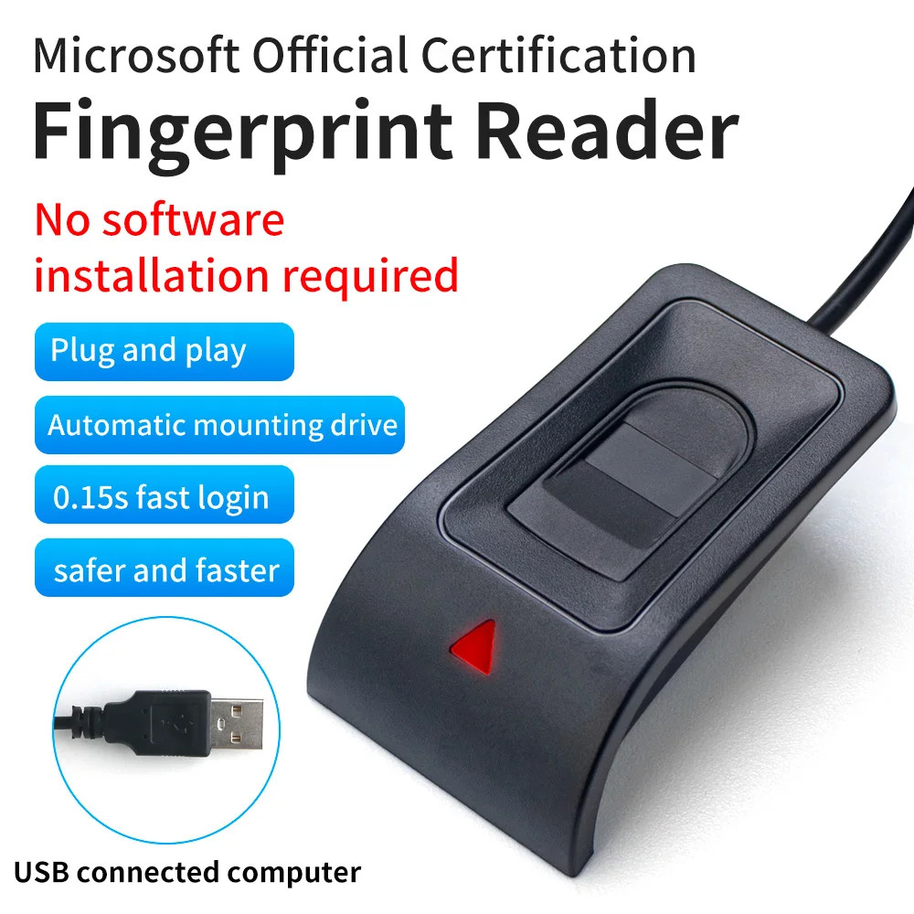 Boland WA28 Fingerprint Scanner Fingerprint Sensor Usb Fingerprint Reade Usb Fingerprint Reader