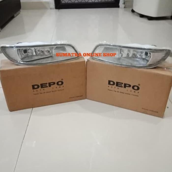 Fog Lamp Lampu Kabut Palang Kijang Kapsul 2003 7K Kanan+Kiri Depo Asli