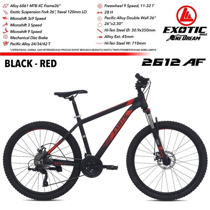 Sepeda Gunung Exotic MTB UK 26