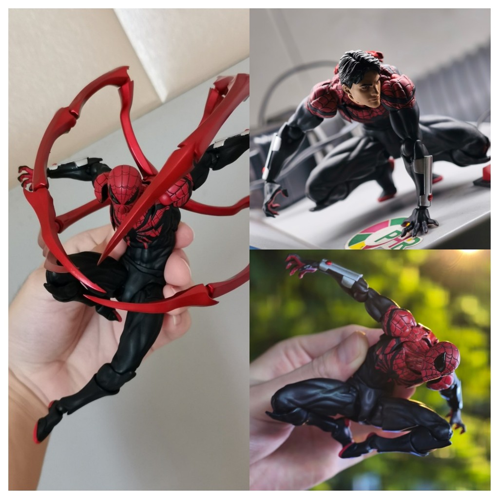 New Mess Toys Parker Spiderman Figure Mess Toys Superior Spider Man Action Figure Ct Toys Figurine