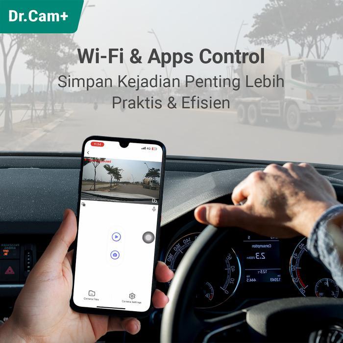 Dr.Cam+ C10 Alpha Spion Dvr Mobil 9.3" - Streaming Rear View