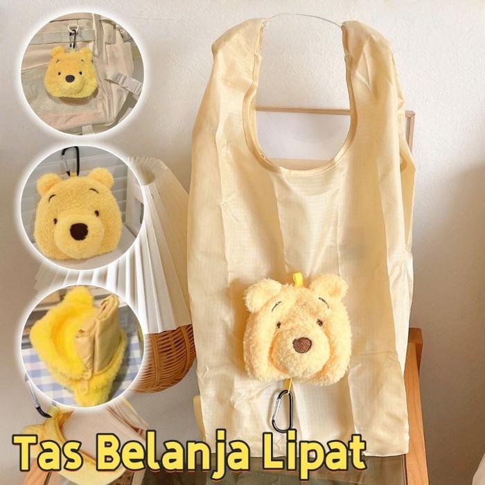 Tas Belanja Lipat / Tas Travel Bag / Kantong Belanja / Lucu Dan Kecil Reusable Tas Lipat / Ornamen