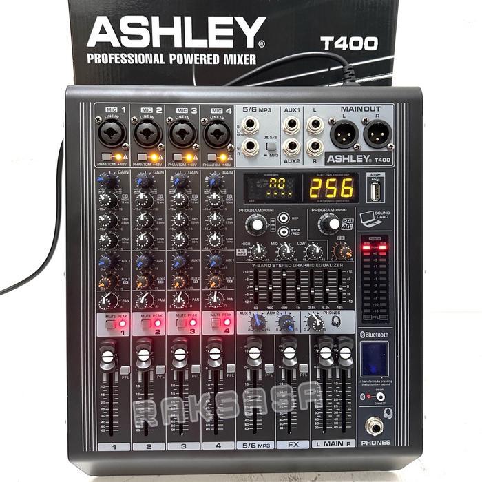 Power Mixer Ashley T400 / T-400 / T 400 4 Chanel Original Ashley