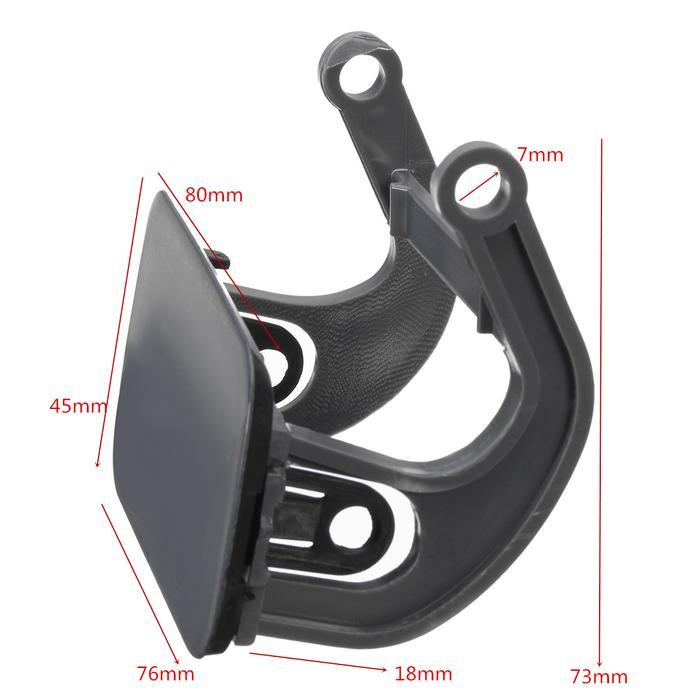 HEADLIGHT WASHER COVERS FOR BMW E60 E61 525I 528I 530I HEADLIGHT WASHER NOZZLE COVER CAP + LEVER