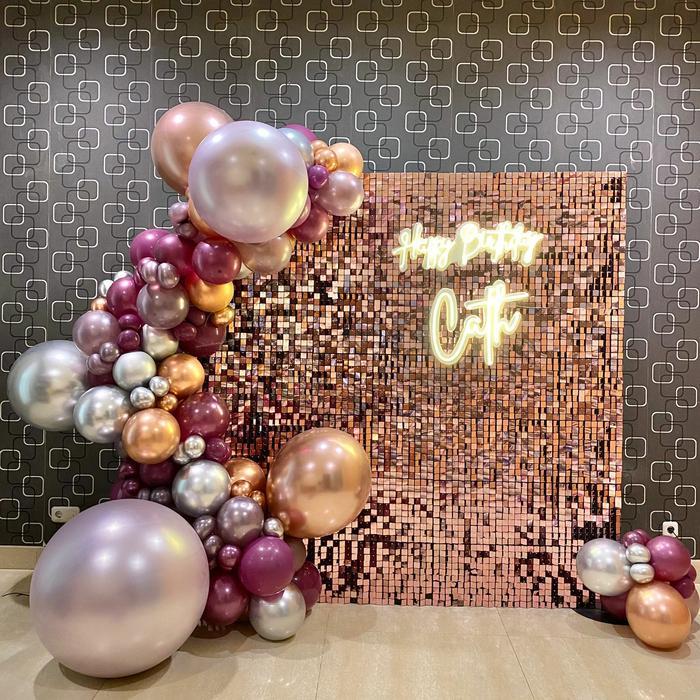 GROSIR SHIMMER WALL / SEQUIN WALL/ BACKDROP DEKORASI PESTA MANIK2