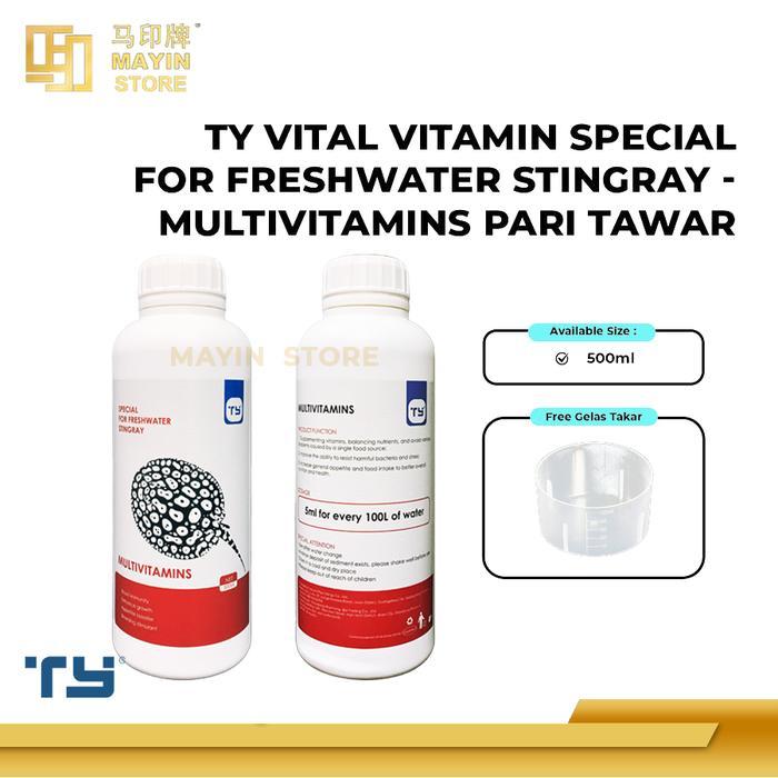 TY VITAL VITAMIN SPECIAL FOR STINGRAY FRESH WATER - MULTIVITAMINS IKAN PARI AIR TAWAR