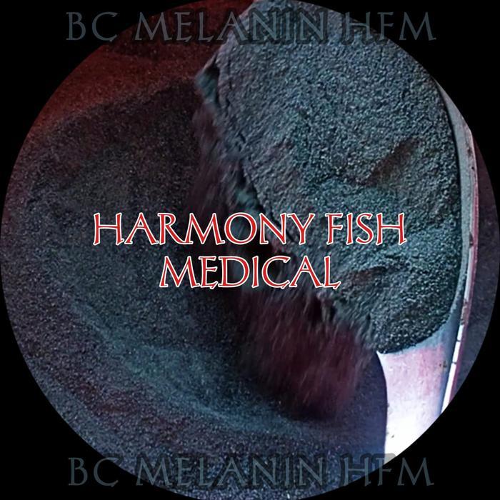 BC MELANIN HFM 100GR BUBUK VITAMIN PIGMEN HITAM BLACK IKAN KOI KOKI