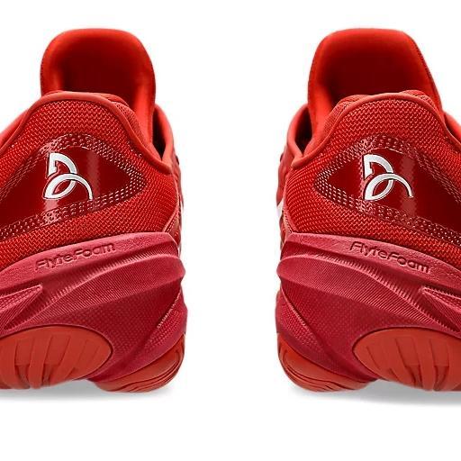 READY Sepatu ASICS COURT FF 3 NOVAK Asics RUST WHITE /Sepatu Tenis Asics Court FF3