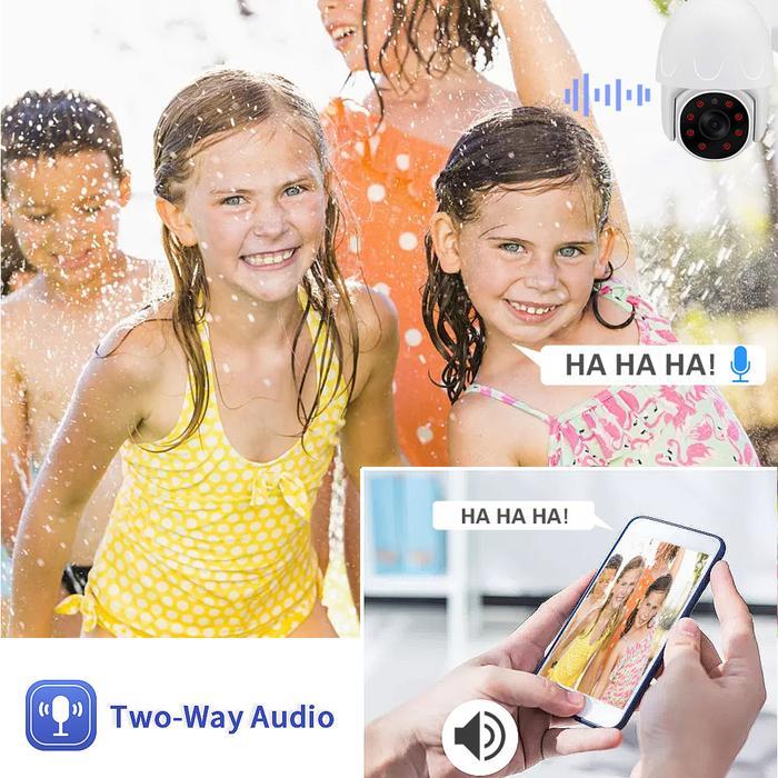 5Mp Tuya Ptz Wifi Survalance Camera Smart House /Life/Tuya Smart App