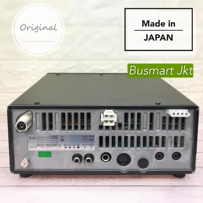 Icom Ic 718 / Radio Ssb Icom Ic718 / Radio Hf All Band Original