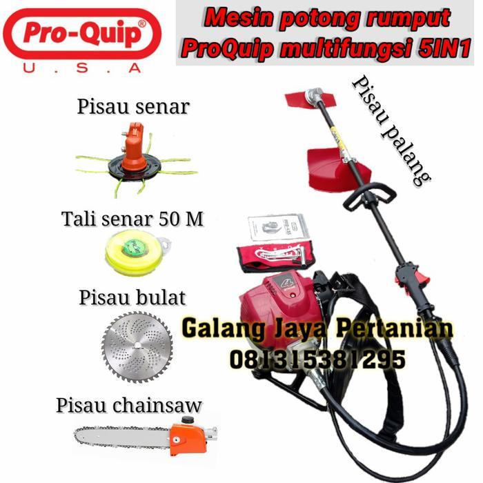 Mesin potong rumput gendong 4 tak | mesin potong rumput ProQuip 435