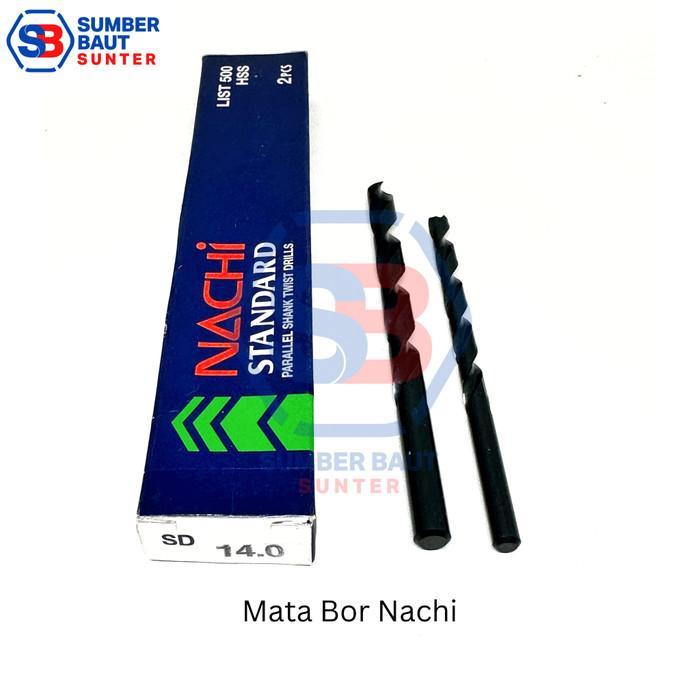Mata Bor Besi Nachi 14 Mm Hss M14