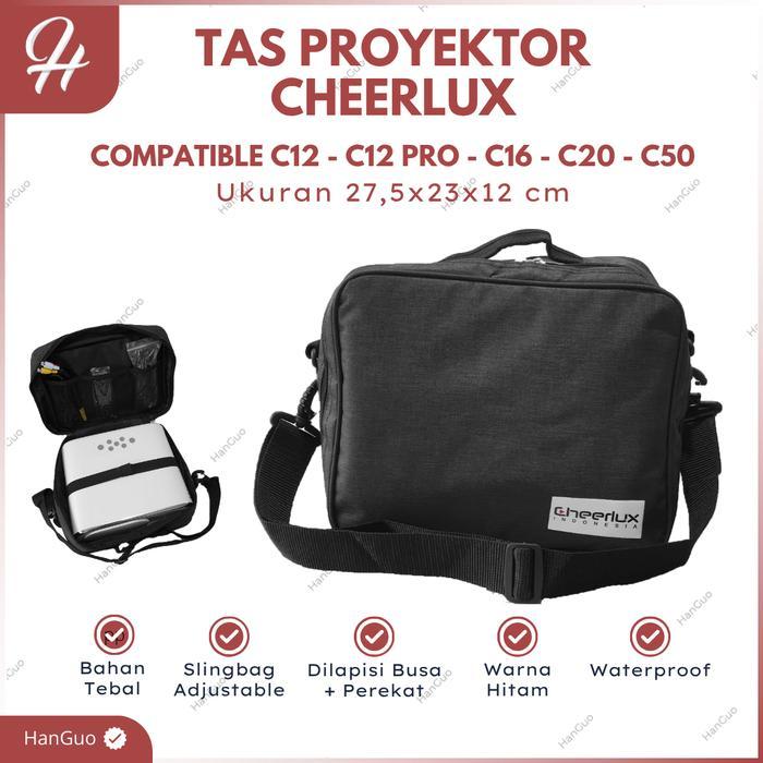 Tas Proyektor Cheerlux C16-C50 Tas Penyimpanan Proyektor