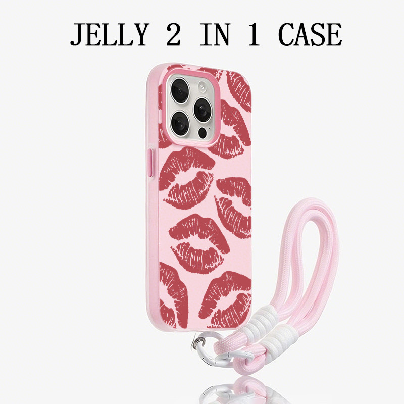 Jelly Color 2 In 1 Bekas Ciuman Gelap Case Infinix Smart 10 Hot 60 60I Pro Plus Hot 40I Smart 8 Itel