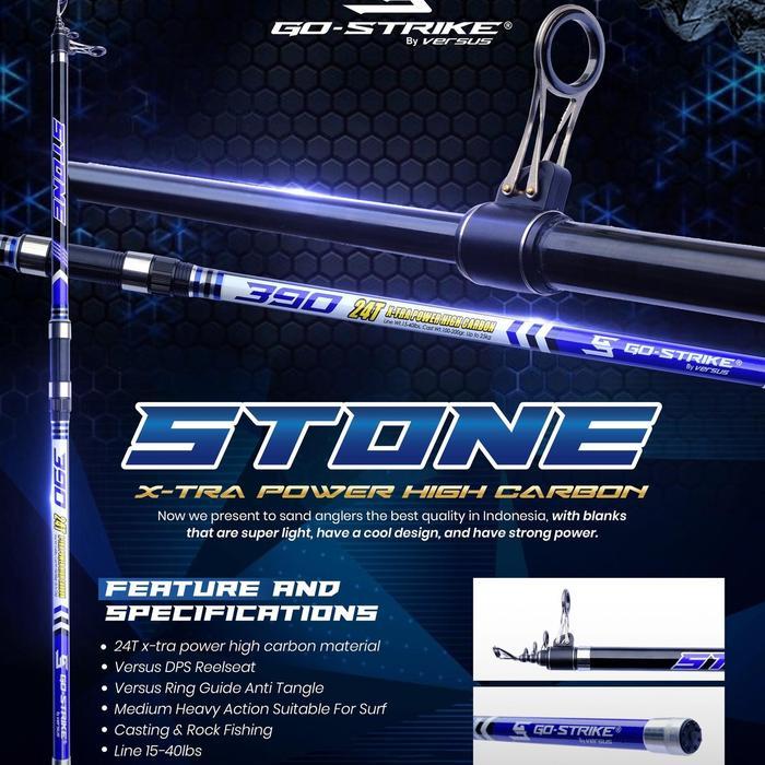Rod Telescopic Surf Versus Go Strike Stone