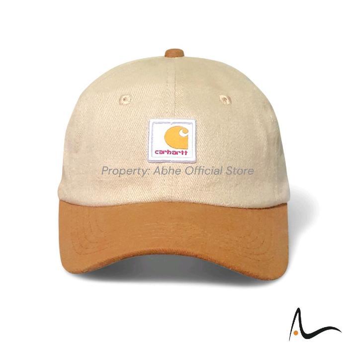 Topi Polocaps - Topi Baseball premium - Topi pria/wanita CH cream