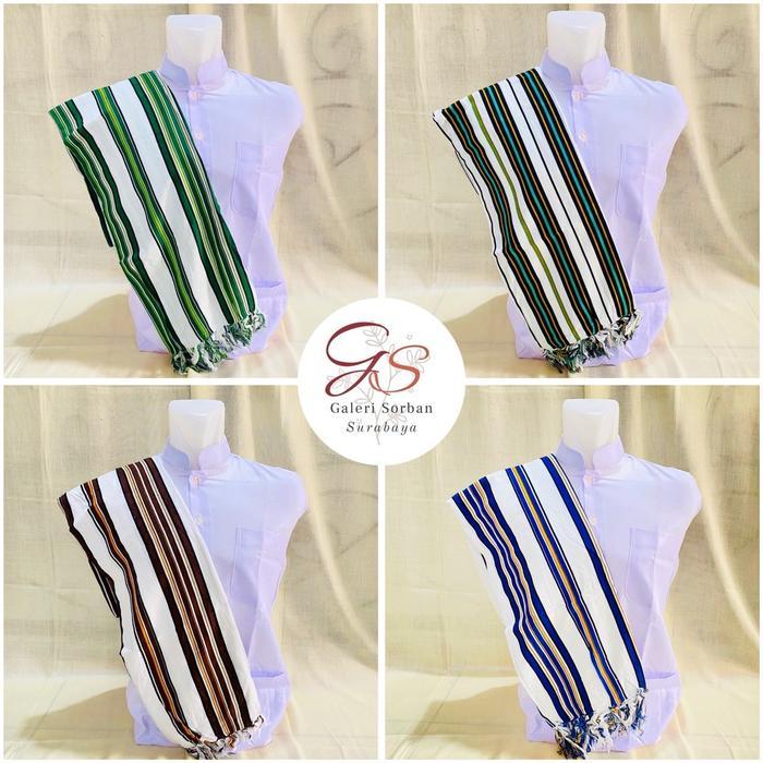 Sorban Rida Solo Yaman Garis Katun Rayon
