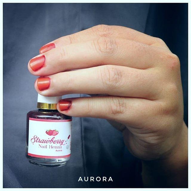 Aurora - Kutek Halal / Kutek Henna Strawberry Nail Henna Nhs