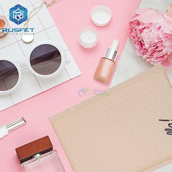 AMPLOP BUBBLE MAILER BUBBLE POLYMAILER BUBBLE BAG RUSFET PINK